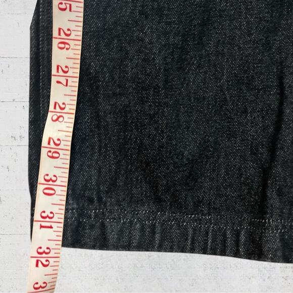 Duluth Trading Co Mens Flex Fire Hose Jeans Black Denim 42X 32 Work Outdoors - Picture 9 of 9